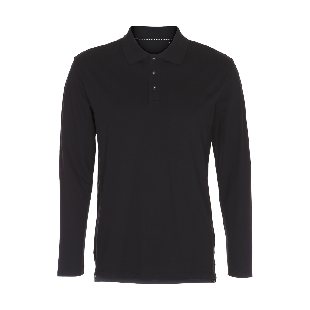 Labelfree Stretch Polo LS - Image 5