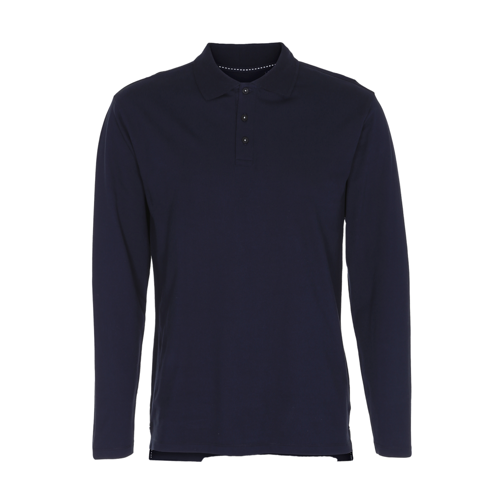 Labelfree Stretch Polo LS - Image 4