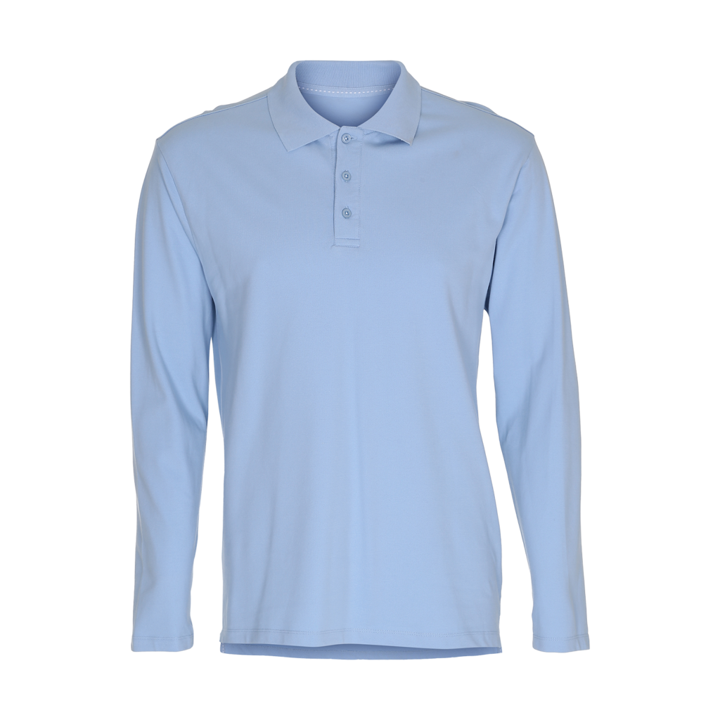 Labelfree Stretch Polo LS - Image 3