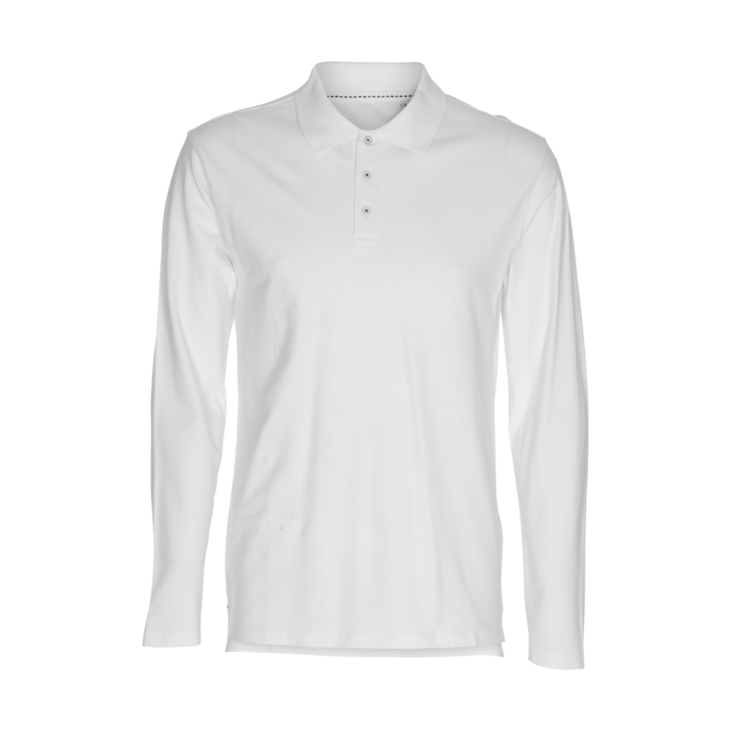 Labelfree Stretch Polo LS - Image 2